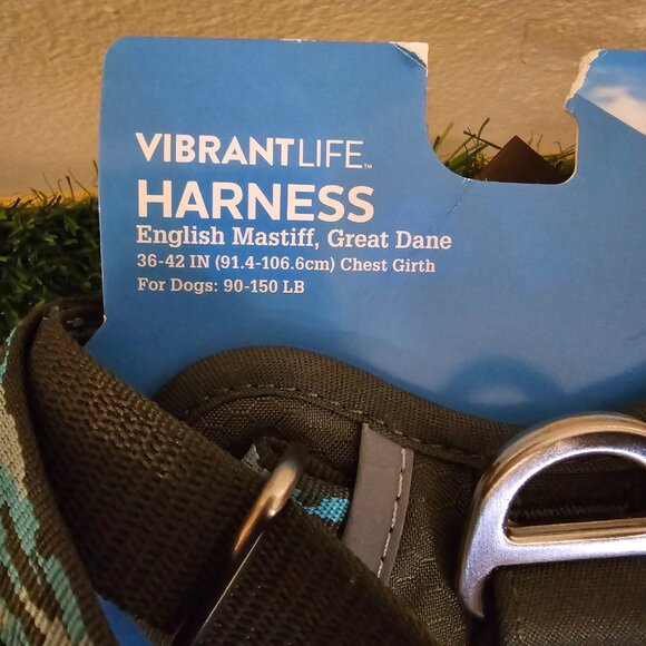 Vibrant Life Dog Harness XL Olive Camo Harness New NWT - Picture 4 of 11